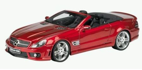 450851200 Mercedes-Benz SL 65 AMG Cabriolet red 1:43